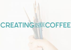 creating over coffee primary logo